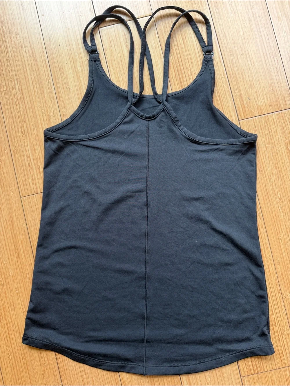 Nike Black Multi-Strap Dri-Fit Training Tank Top